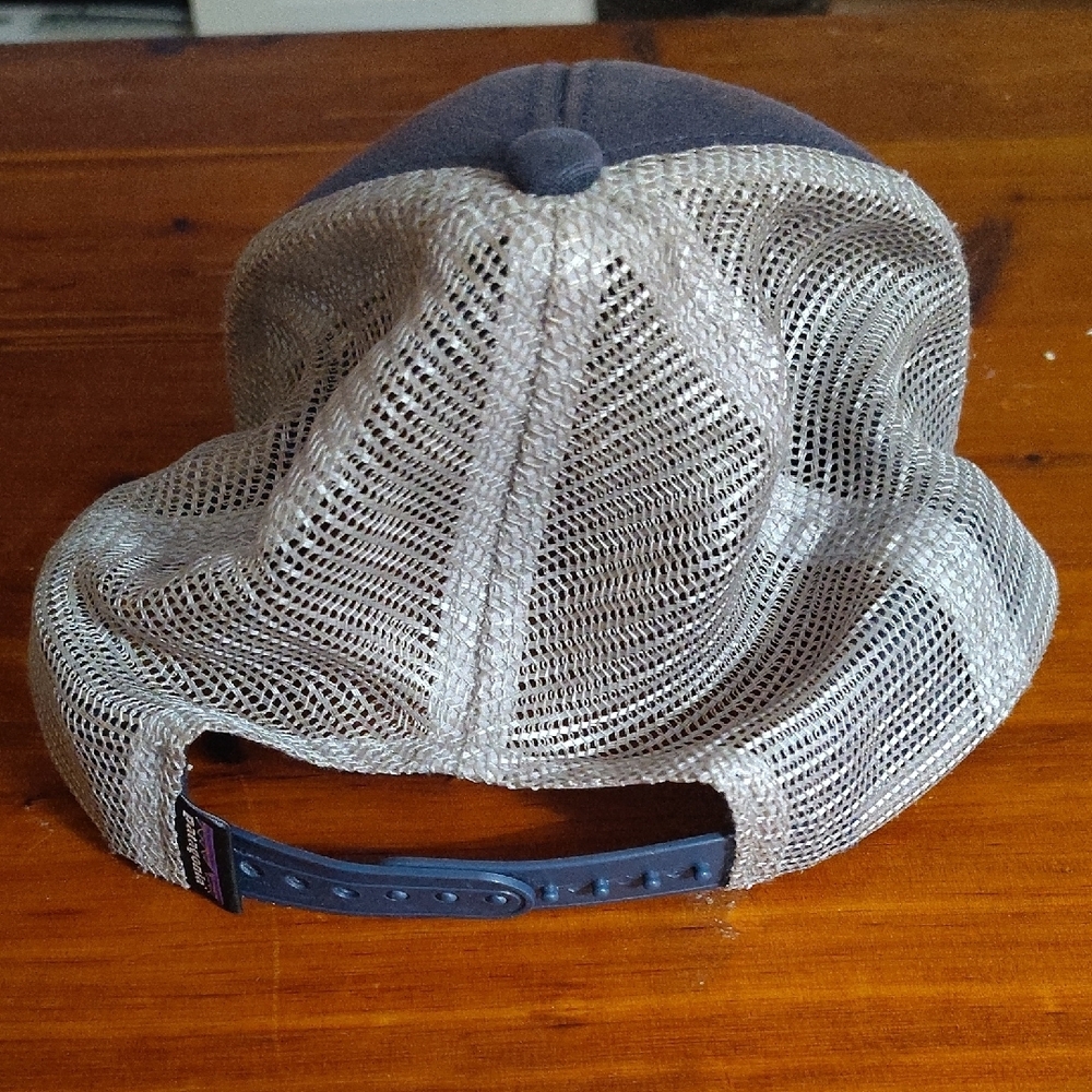 Patagonia Blue and Gray Mesh Cap - Picture 2 of 4